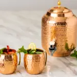 A Glimmering Sip: Copper Craft Meets Everyday Luxury