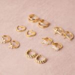 Gold Round Stud Earrings | Timeless Everyday Jewellery